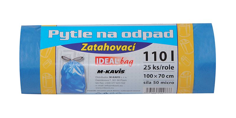 Zatahovací pytel 110l